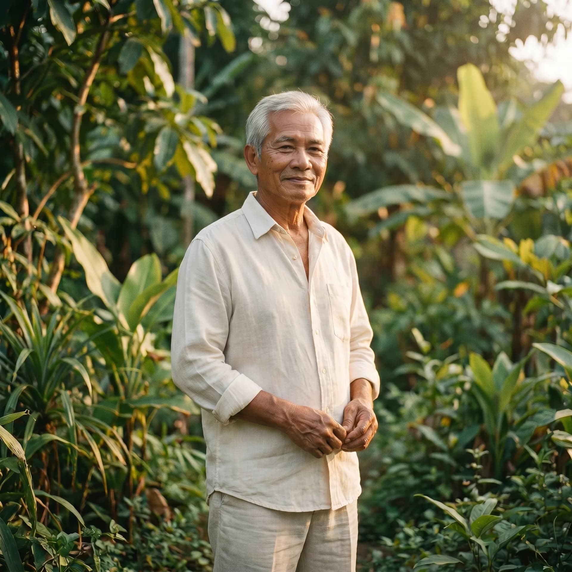 Ajarn Somchai, master herbalist